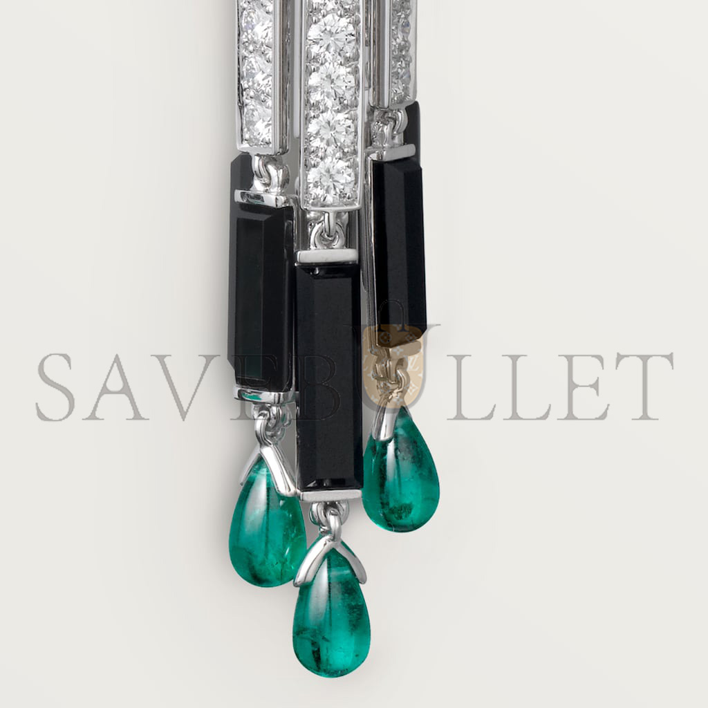 Ca*t*er panthÈre white gold de Ca*t*er earrings hp800976